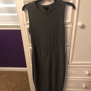 Grey bodycon dress